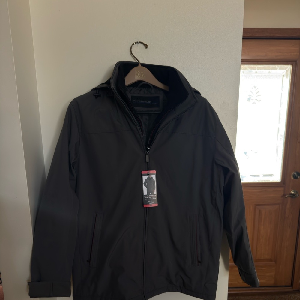 Weatherproof Stretch Tech Jacket in Black